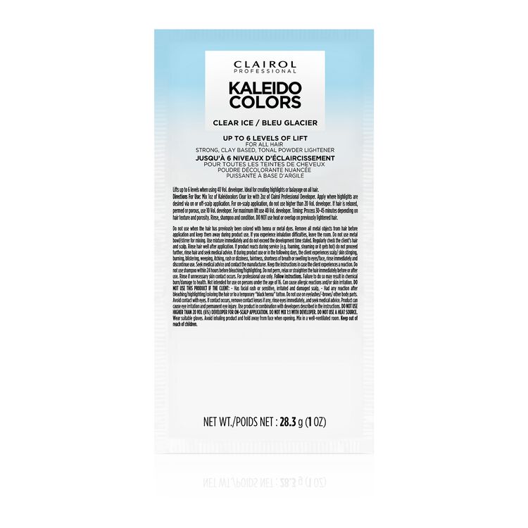 Clear Ice Powder Lightener Packette