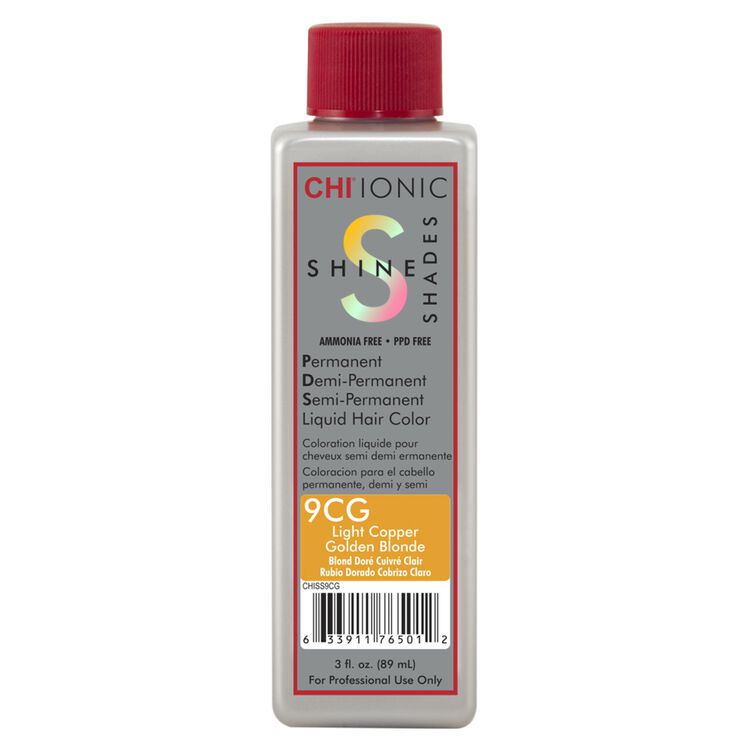 Ionic Shine Shades 9CG Light Copper Gold Blonde