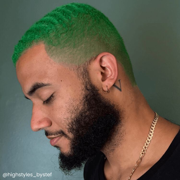 Iris Green Semi Permanent Hair Color 8 oz.