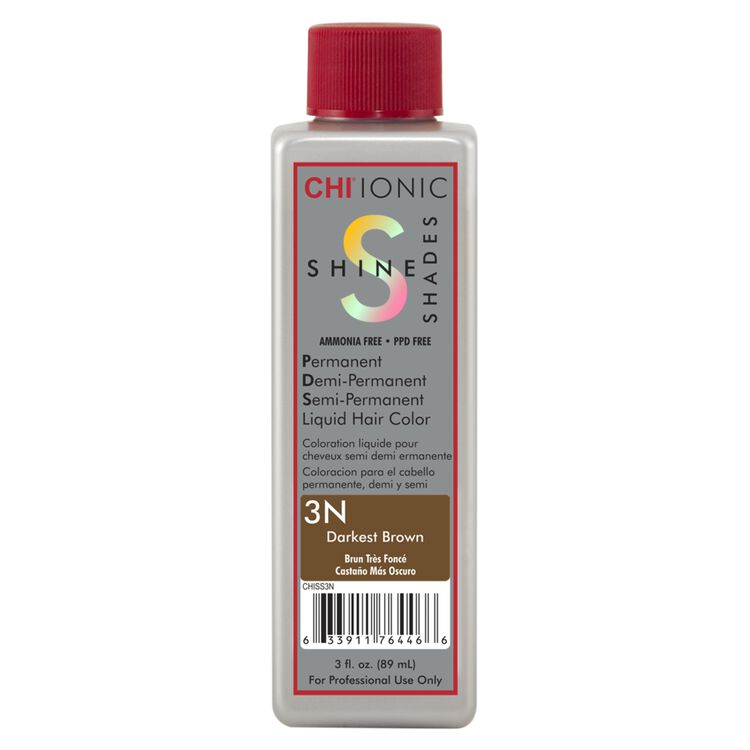 Ionic Shine Shades 3N Darkest Brown