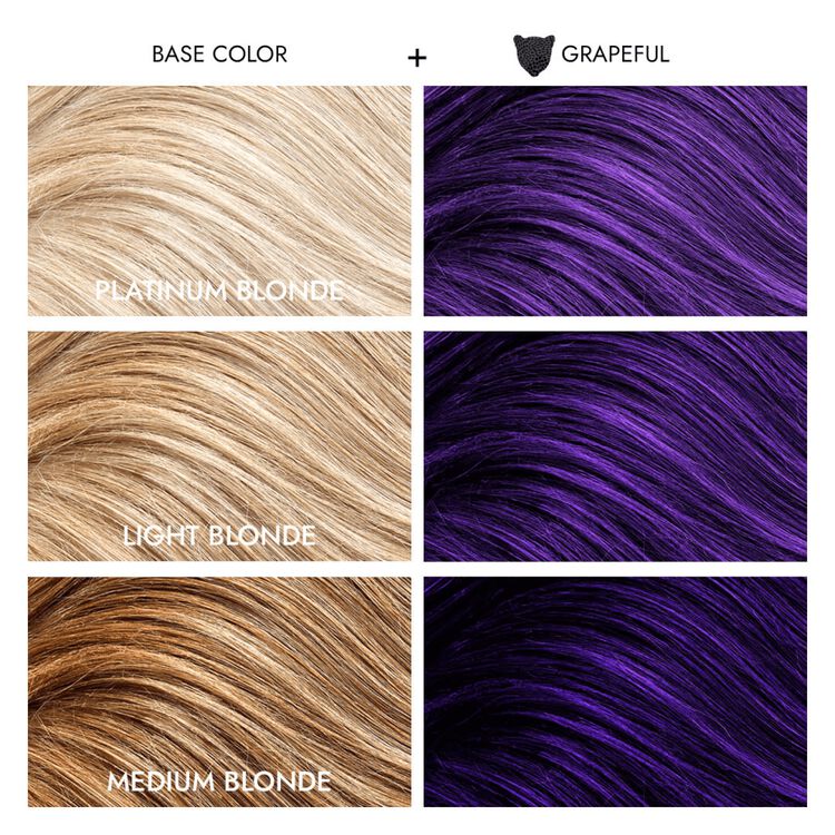 Grapeful Semi Permanent Conditioning Hair Color