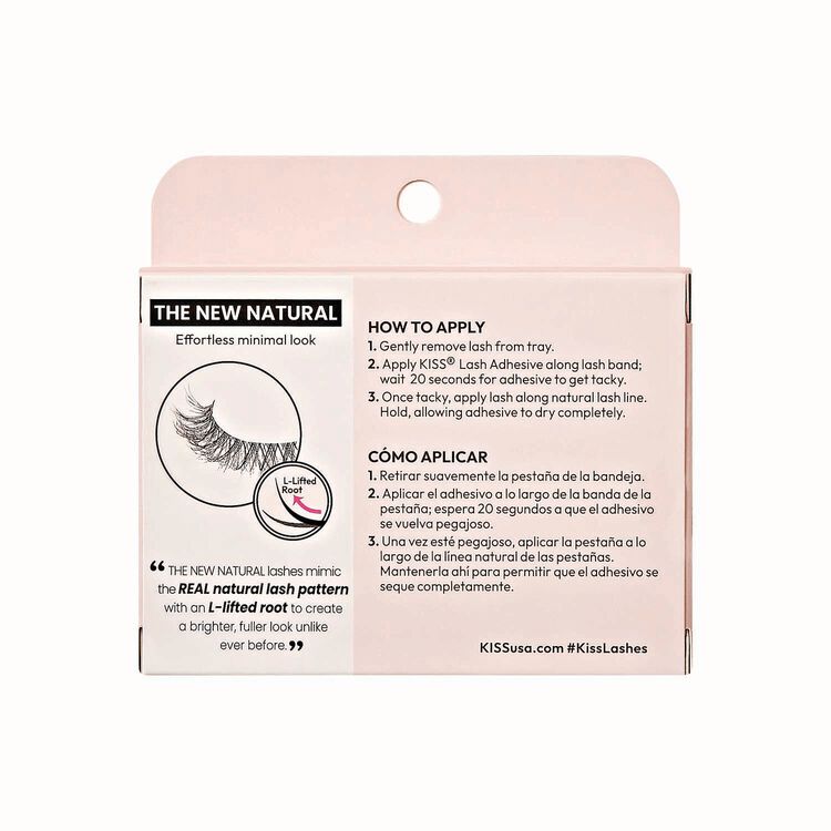 The New Natural Half Strip False Eyelashes - Glowy Skin