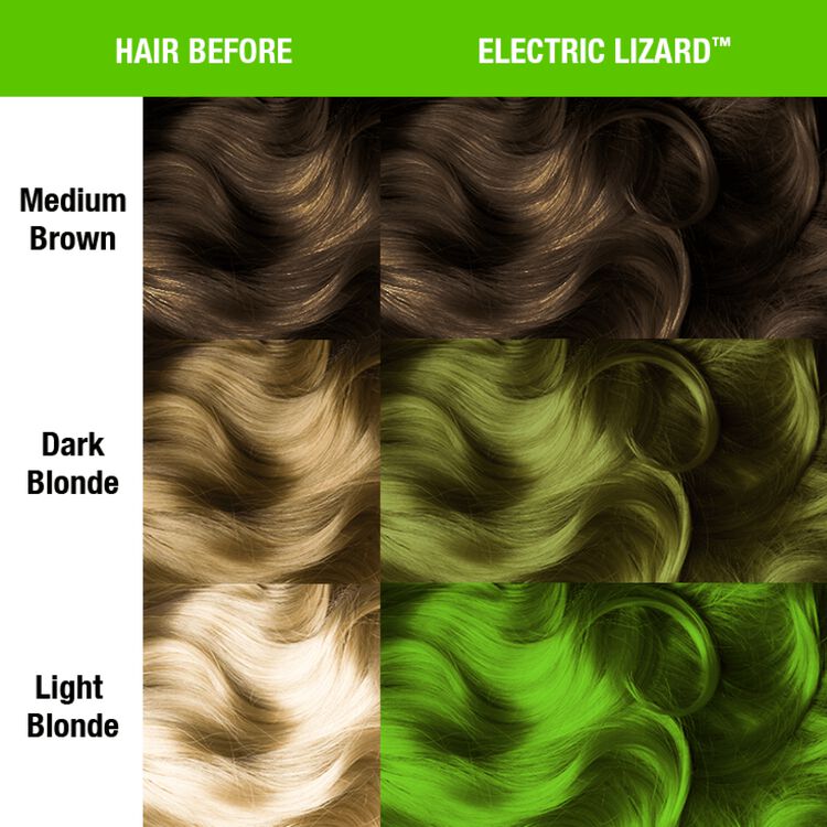 Electric Lizard Semi Permanent Cream Hair Color