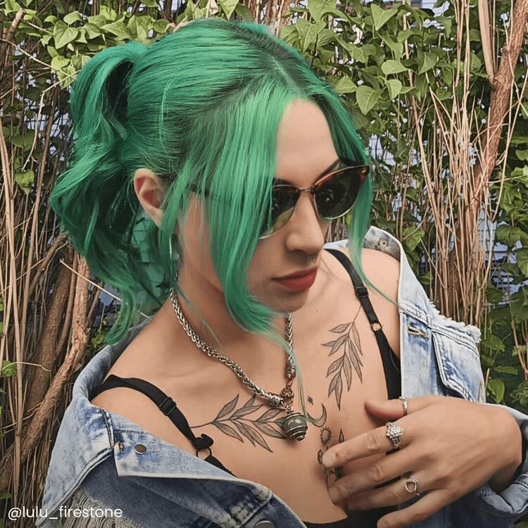 Phantom Green Semi Permanent Hair Color 8 oz.