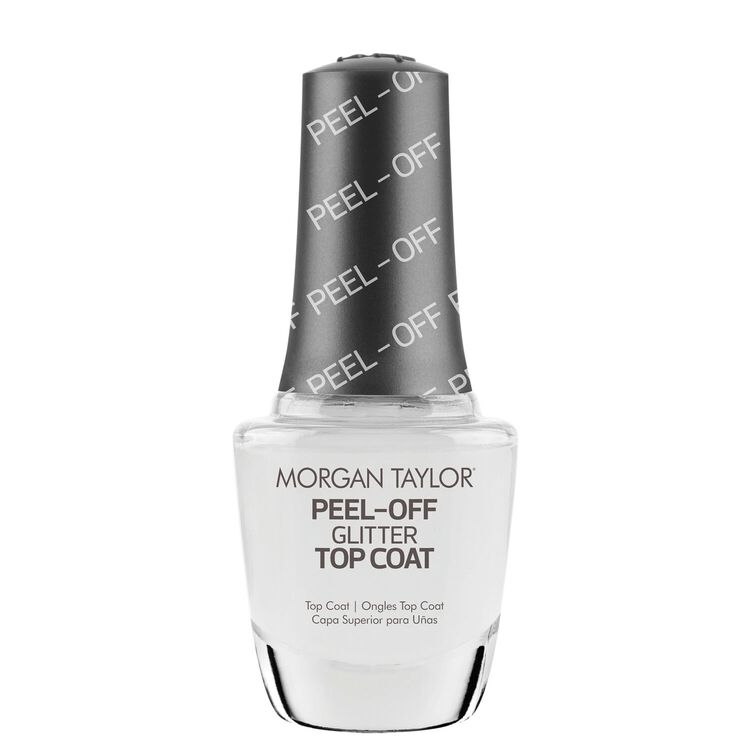 Peel-Off Glitter Top Coat