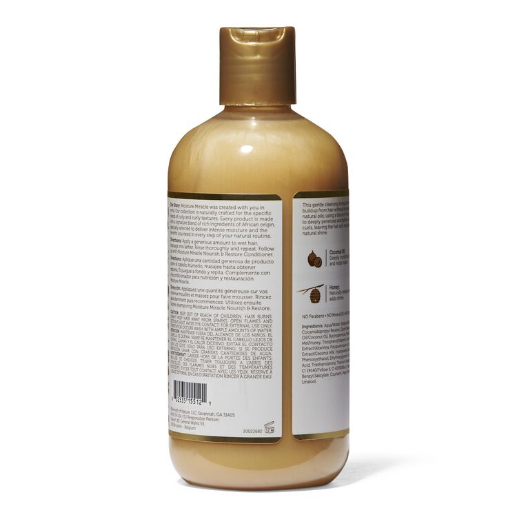 African Pride Nourish Shine Shampoo By Moisture Miracle