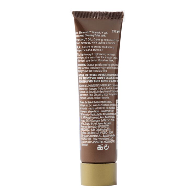 Strength ‘n Silk Coconut Glossing Polish Travel Size