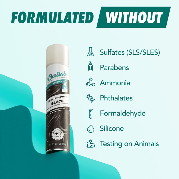 Color Dry Shampoo Black