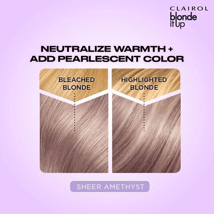 Sheer Amethyst Blonde it Up Toner Kit