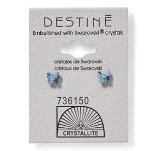 Destine Aqua Butterfly Earring