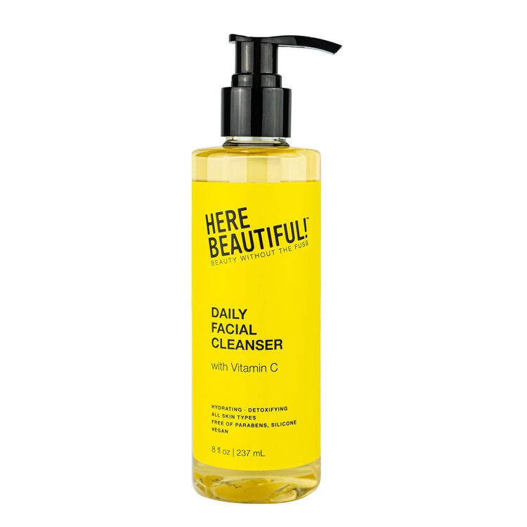 Daily Facial Cleanser with Vitamin C - best facial cleanser for dry skin