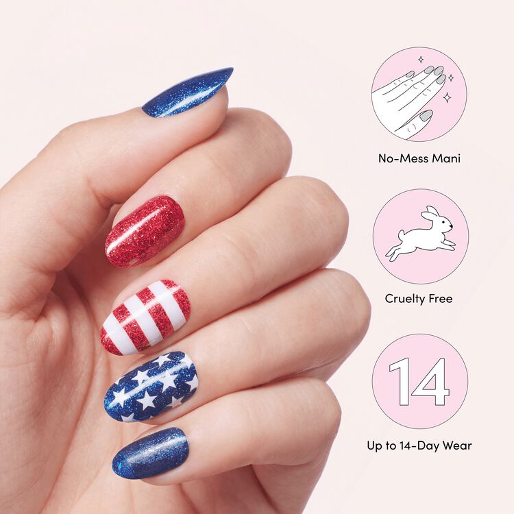 Gloss Salute Gel Nail Polish Strips