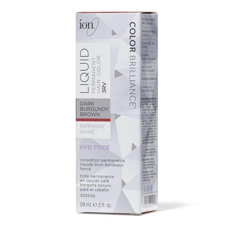 3RV Dark Burgundy Brown Permanent Liquid Hair Color