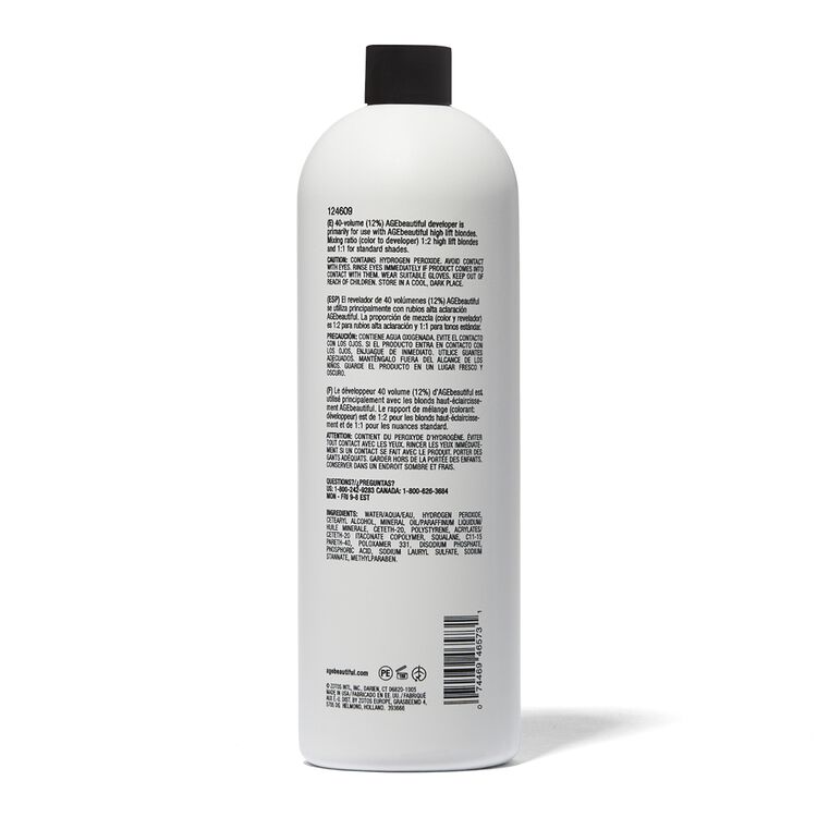 40 Volume Gentle Creme Developer 16 Oz