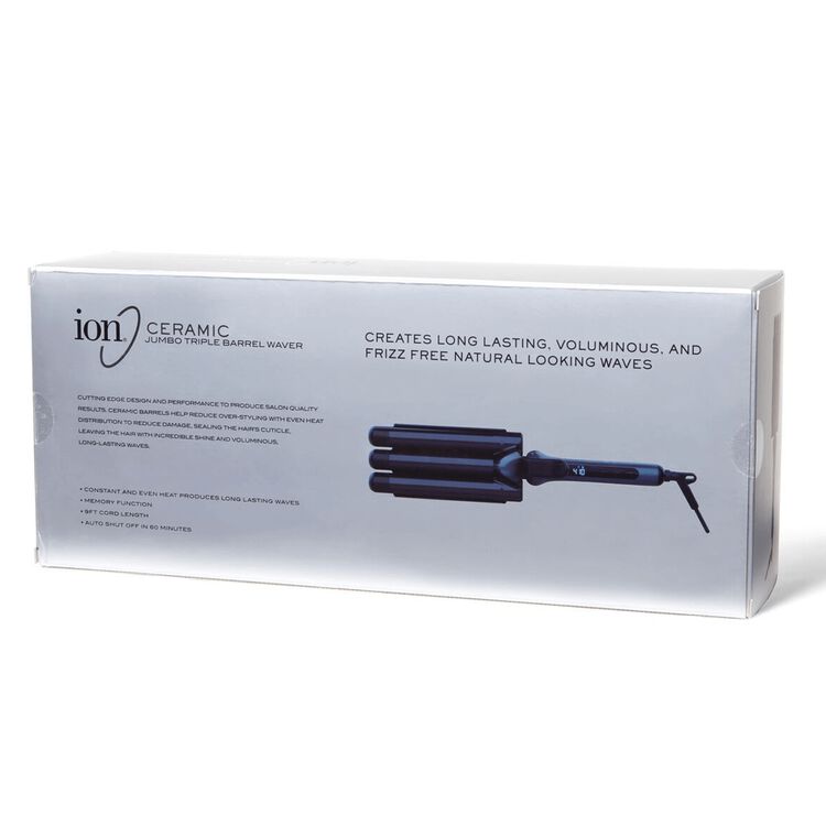 Ceramic Jumbo Triple Barrel Waver