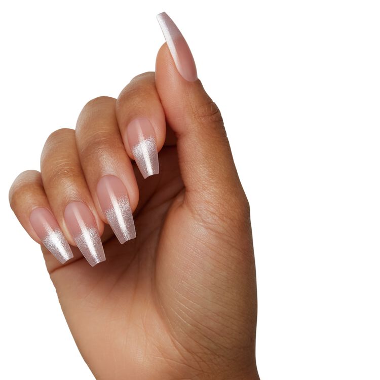 Lilac Kisses GelXtend Design Nails