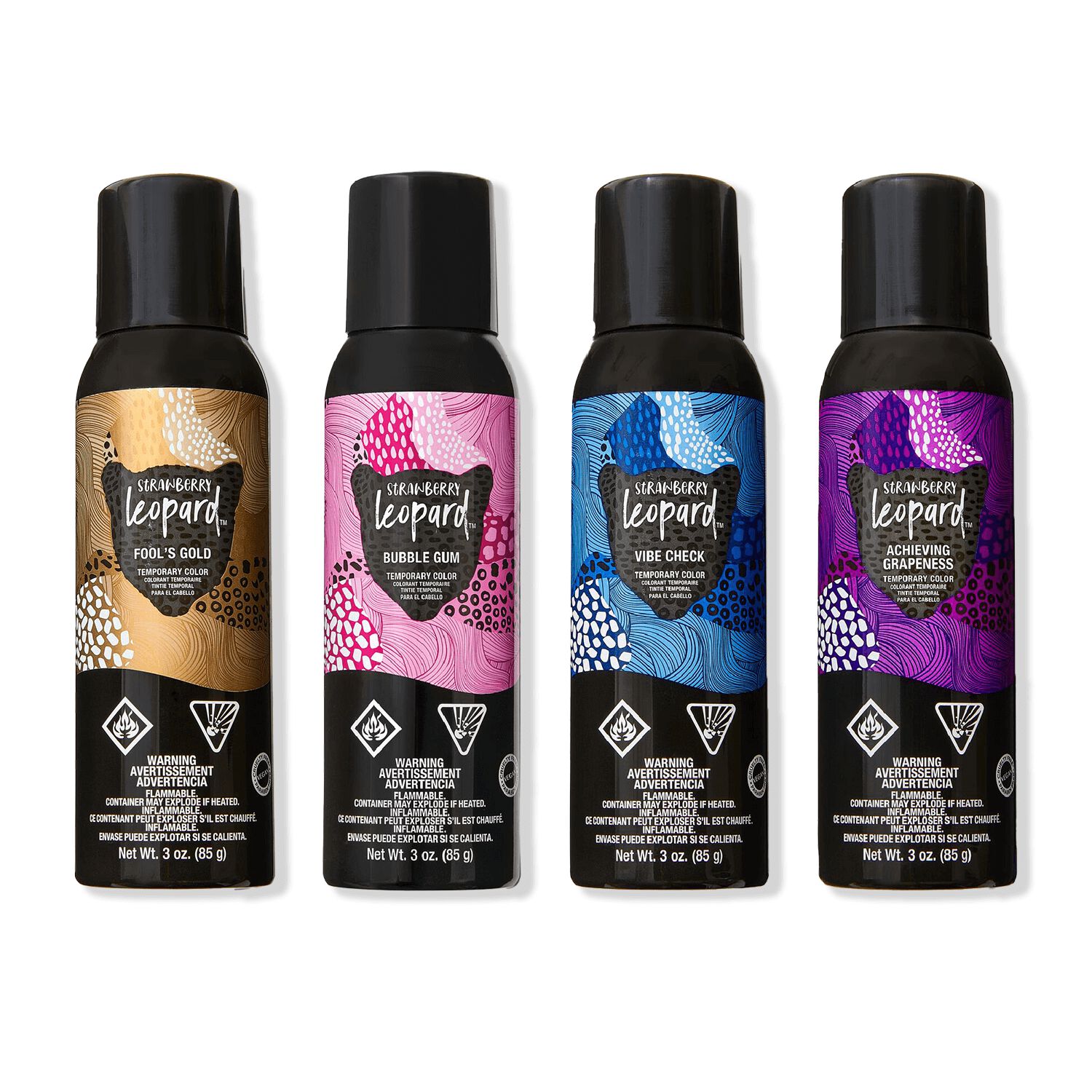 Strawberry Leopard Temporary Hair Color Spray Sally Beauty