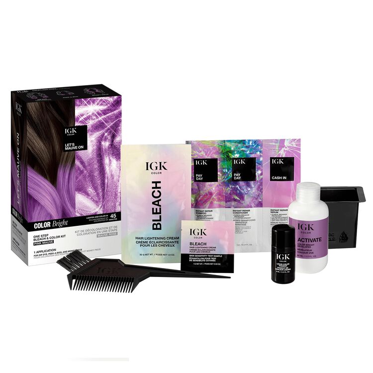 Let's Mauve On One Step Bleach & Color Kit