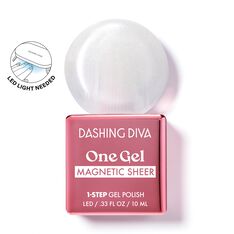 One Gel Magnetic Topper - Silver