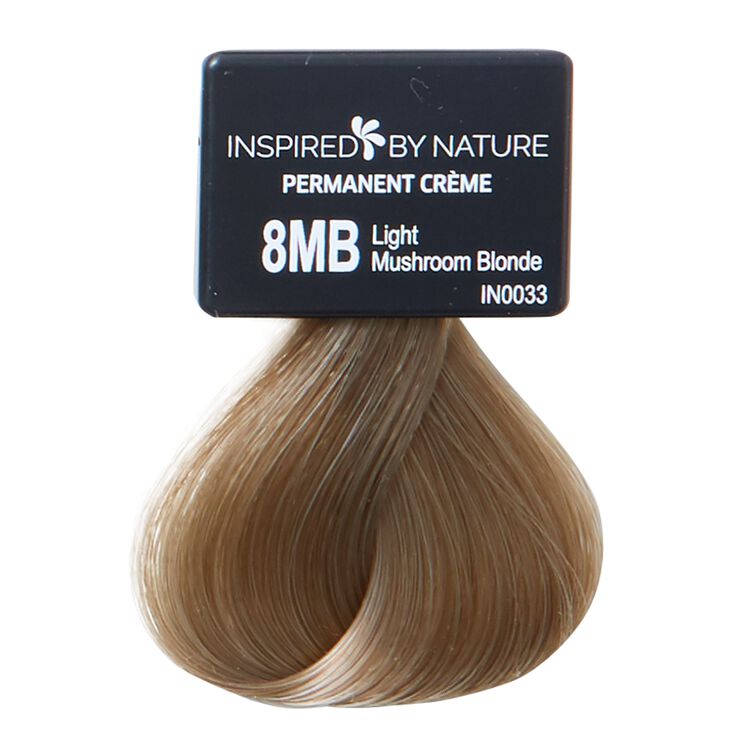 Ammonia-Free Permanent Hair Color Light Mushroom Blonde 8MB