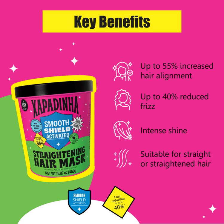 Xapadinha Anti-Frizz Straightening Hair Mask