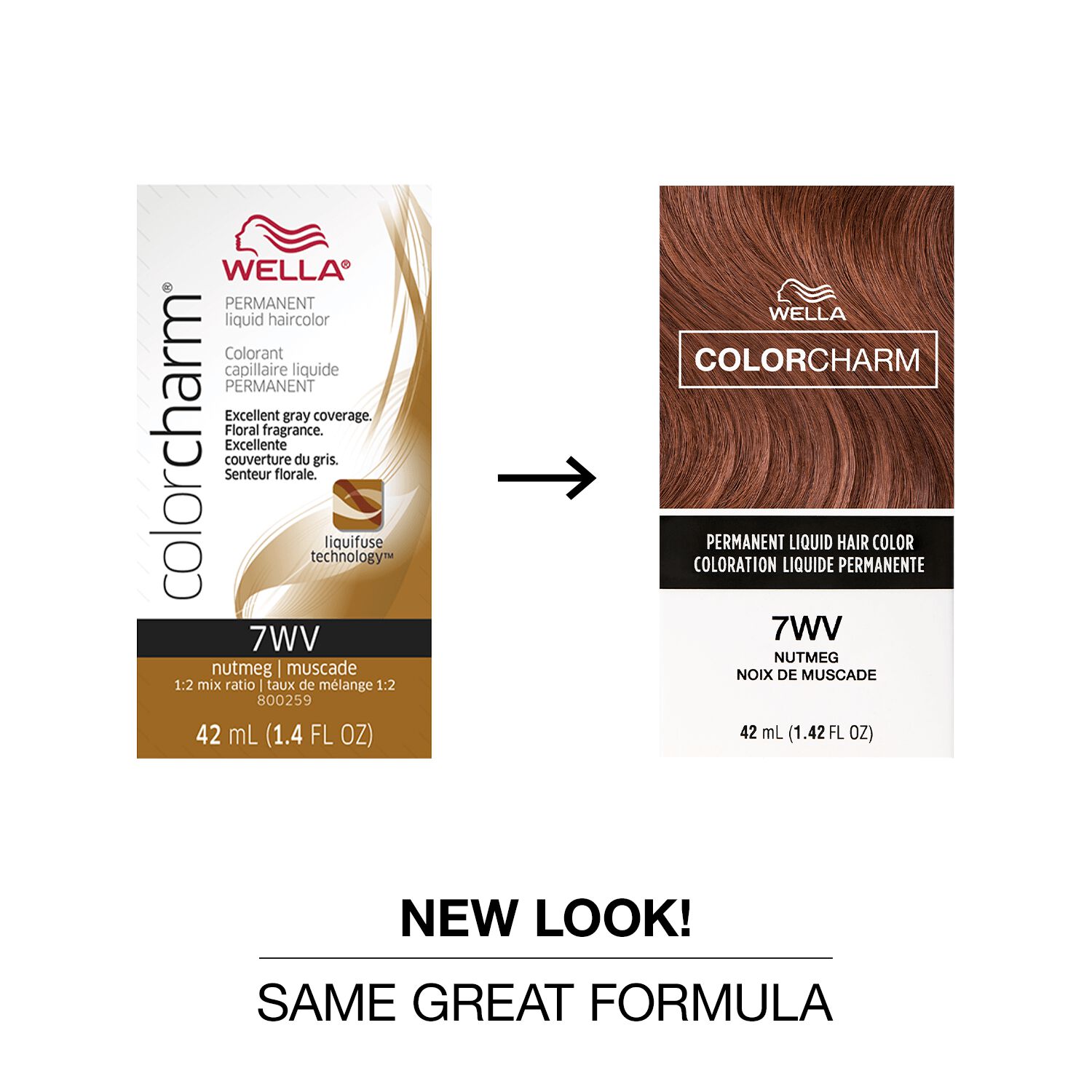 Wella Nutmeg Color Charm Liquid Permanent Hair Color