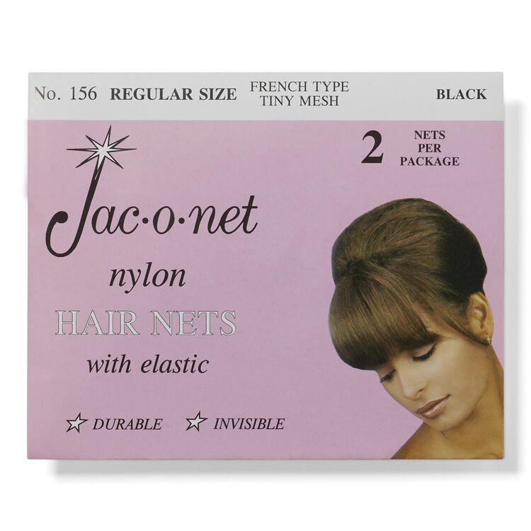 Jac O Net Regular Black Hairnet 156