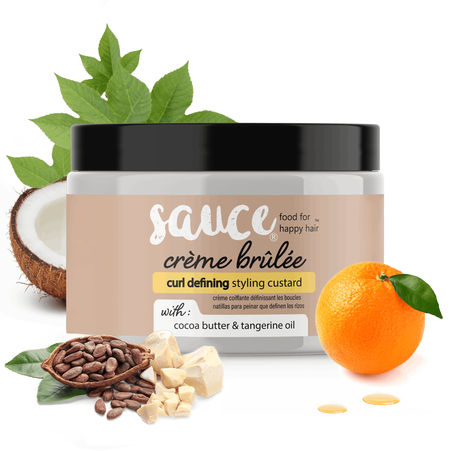 Sauce Beauty Crème Brulee Curl Custard