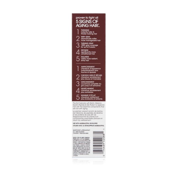 5AA Medium Double Ash Brown Permanent Liqui-Creme Hair Color