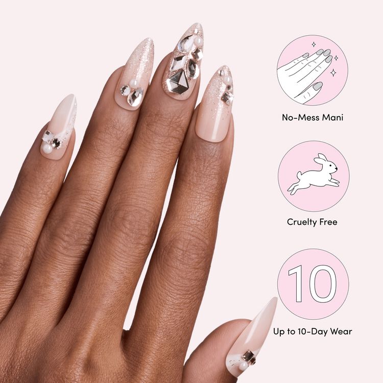 Gel Nail Luxe Crowned Jewels