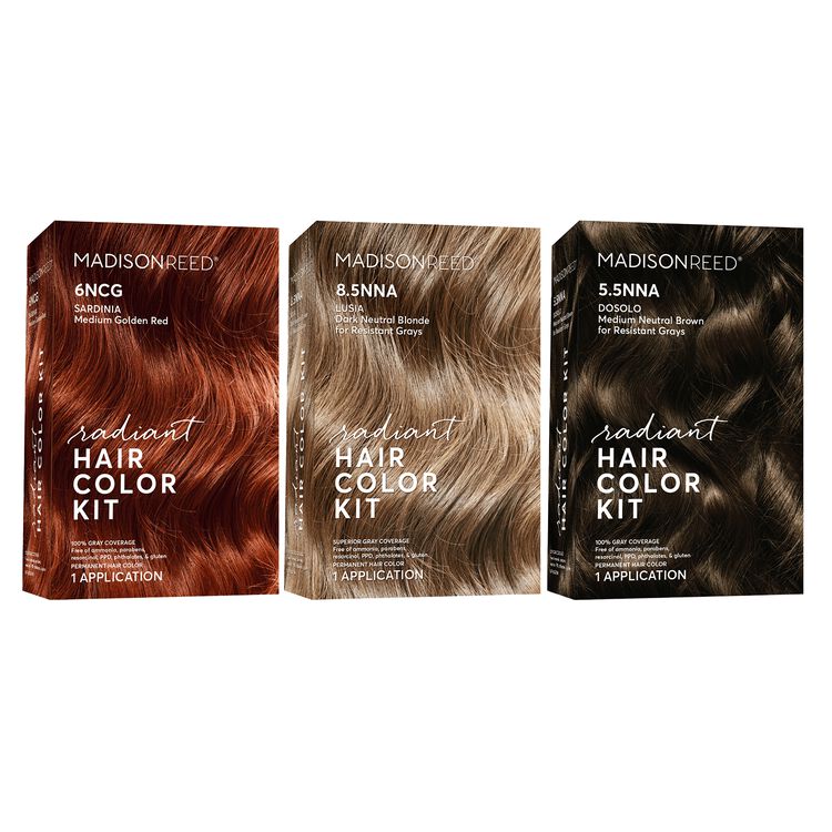 Radiant Cream Color Permanent Hair Color Kit
