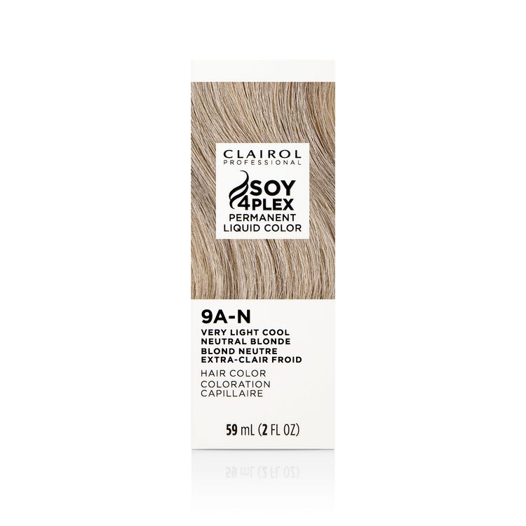 9A-N Very Light Cool Neutral Blonde Permanent Liquid Hair Color