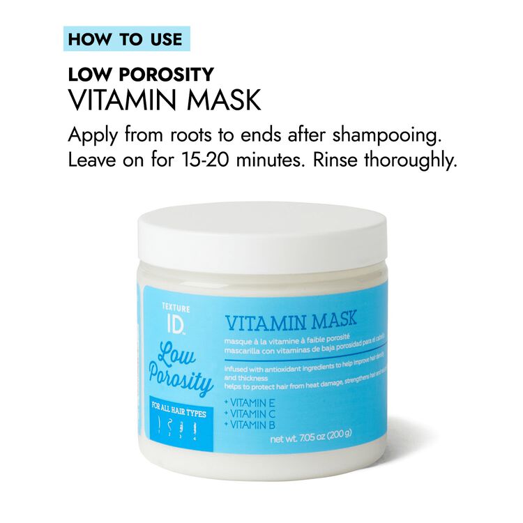 Low Porosity Vitamin Mask