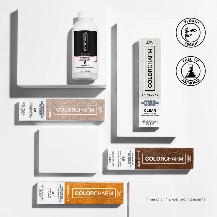 ShineLuxe Top Coat Hair Gloss PV Shimmering Ice