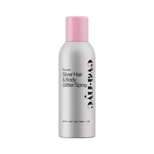 Kweeen Silver Hair & Body Glitter Spray 4.9 oz