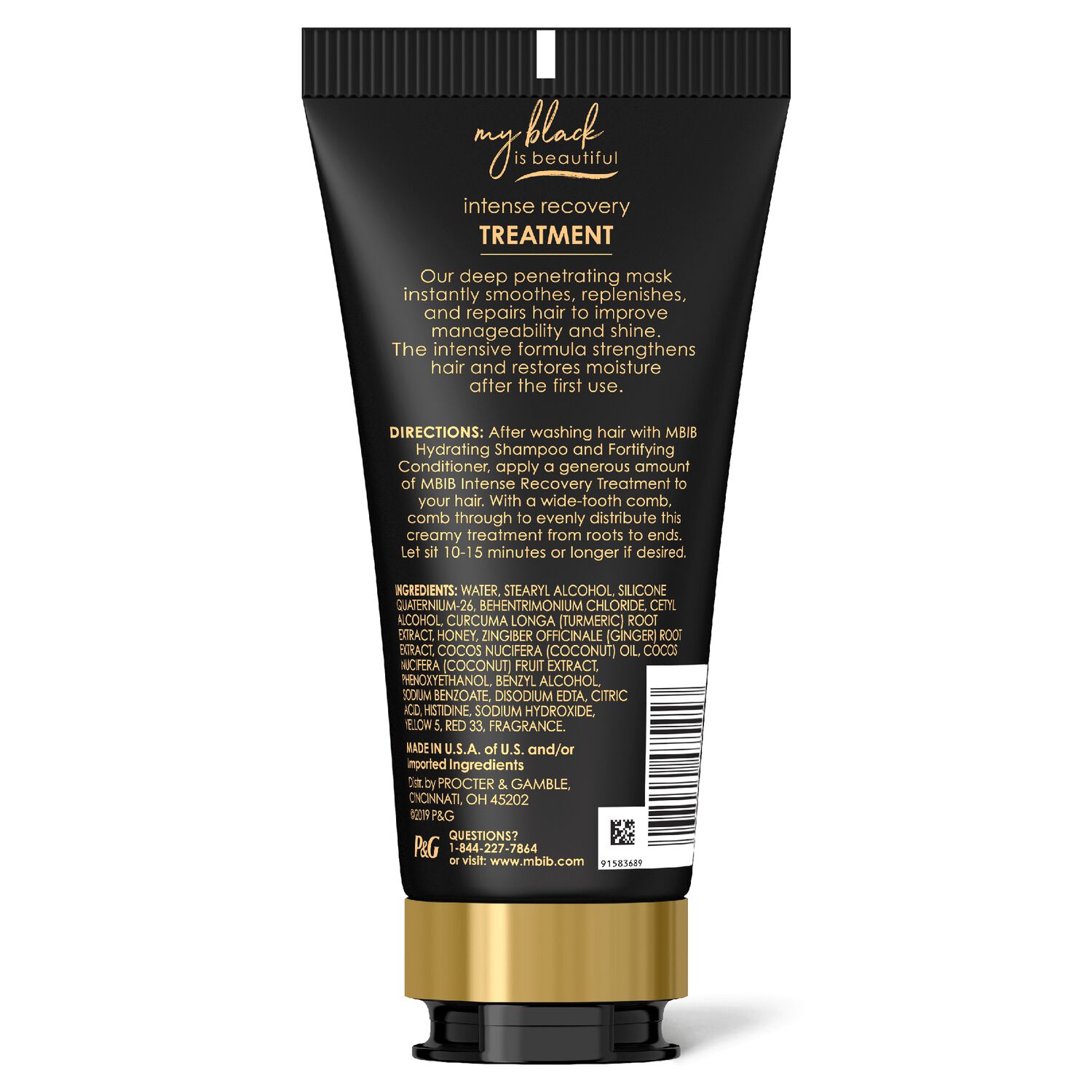 My Black Is Beautiful Intense Recovery Treatment Hair Treatments