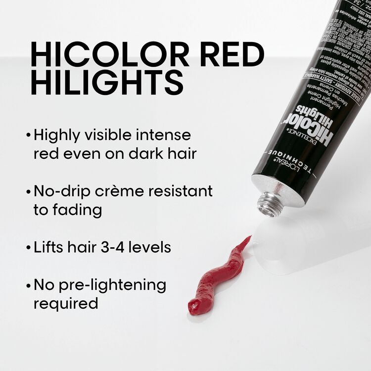 HiColor Red HiLights Copper Permanent Creme Hair Color