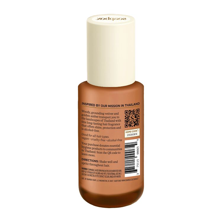 Vetiver Amber Hair Fragrance