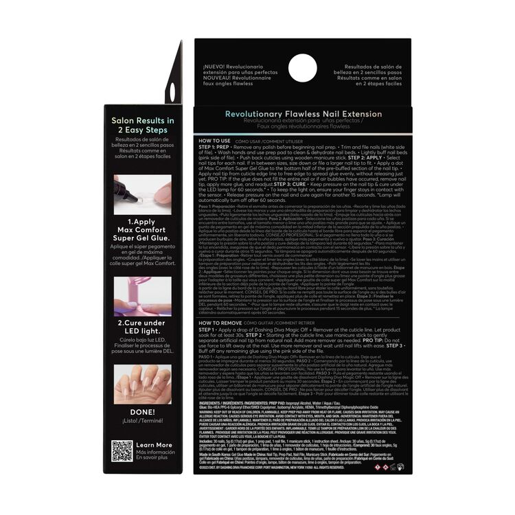 Pitaya Punch GelXtend Design Nails