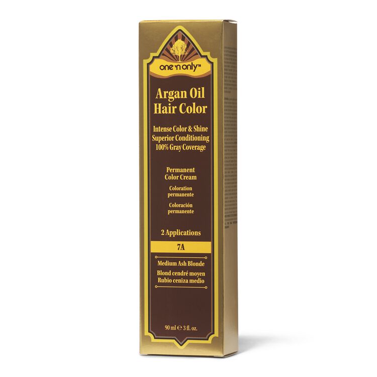 One N Only 7a Medium Ash Blonde Permanent Hair Color Cream By One