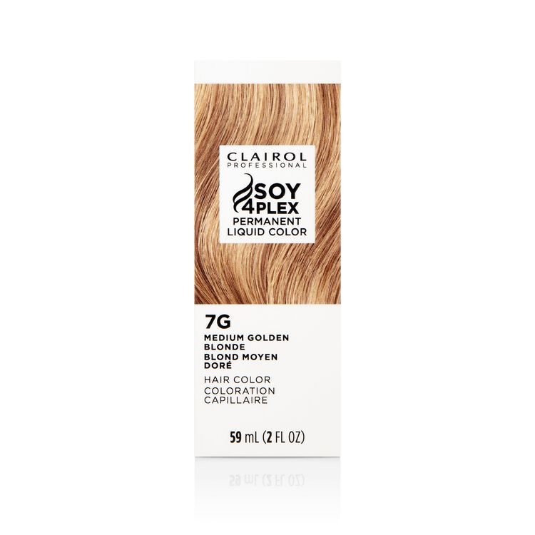 7G Medium Golden Blonde Permanent Liquid Hair Color