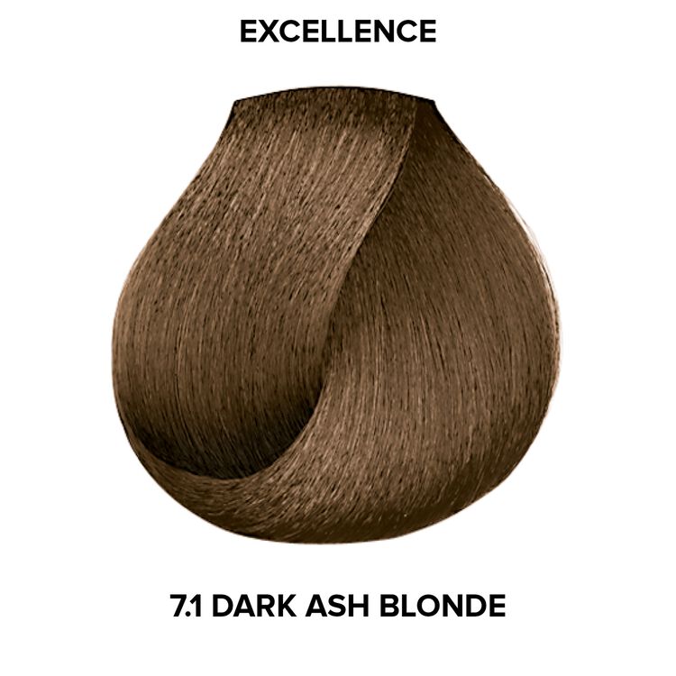 7.1 Dark Ash Blonde Permanent Creme Hair Color