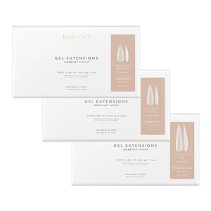 Stiletto Natural Cover Gel Extensions