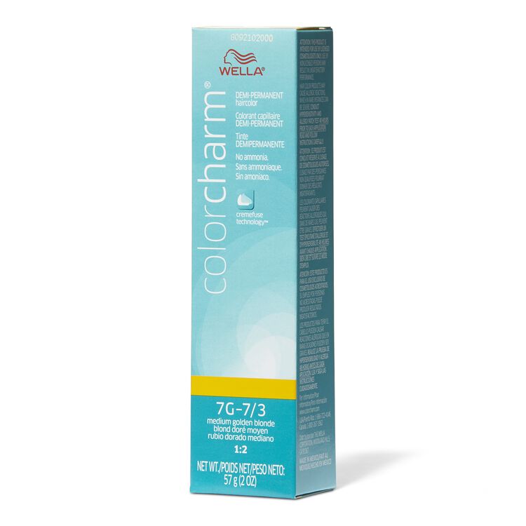 Medium Golden Blonde Color Charm Demi Permanent Hair Color By