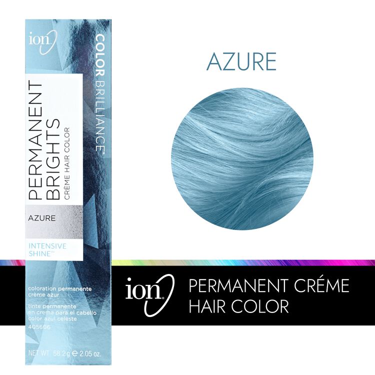 ion Color Brilliance Permanent Brights Creme Hair Color Azure