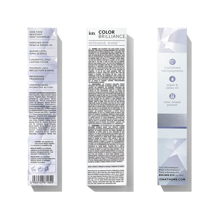 ion 6VV Dark Plum Blonde Permanent Creme Hair Color by Color Brilliance