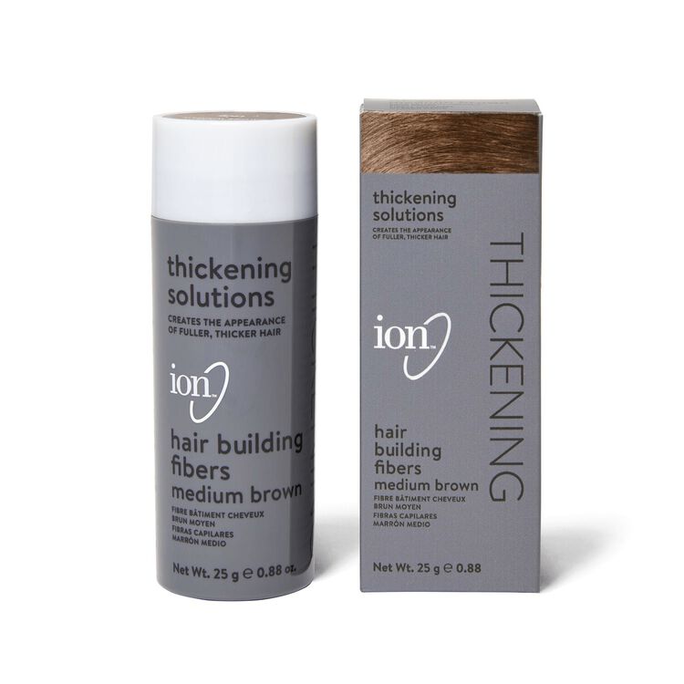 Medium Brown Hair Building Fibers