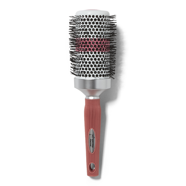 Ion Pink Ceramic Thermal Round Brush By Anti Frizz Solutions Hair