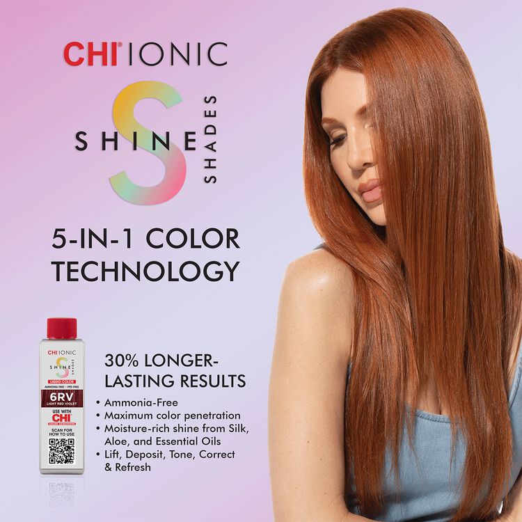 Ionic Shine Shades 6A Light Ash Brown