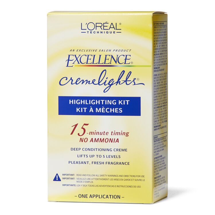 L Oreal Cremelights Highlighting Kit By Excellence Lightener
